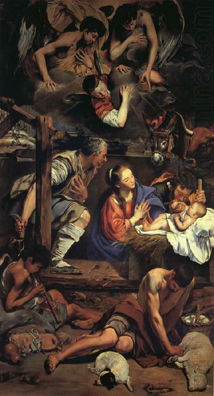 Maino, Juan Bautista del Adoration of the Shepherds china oil painting image